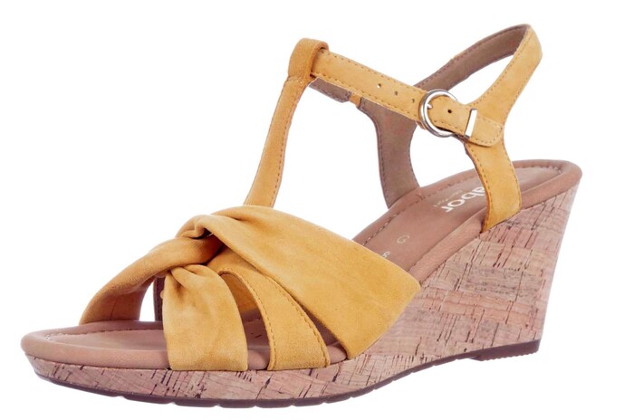 22.828.29 GABOR GEEL Sandals Caland Schoen