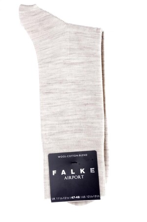 Herensokken licht beige Falke airport